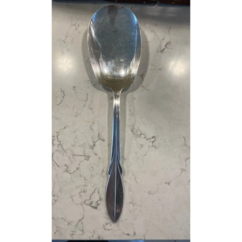 1961 El California Serving Spoon & Fork Set Wm William Rogers Mfg Co. 9